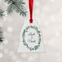 Personalised Couple's Christmas Decoration, thumbnail 4 of 11