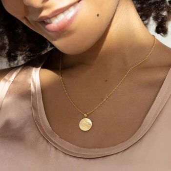 Personalised Gold Plated Zodiac Constellation Necklace, 7 of 11