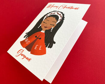 Personalised Christmas Greetings Card For Aunt, 4 of 6