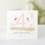Personalised 4th Birthday Card, thumbnail 1 of 3