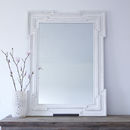 Arched mirror window