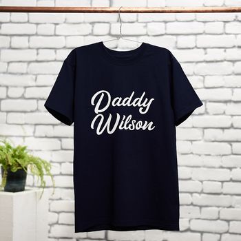 Personalised Father And Child T Shirt And Baby Grow Set, 3 of 9