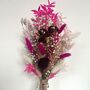Pink Dried Flower Posy With Jar, thumbnail 3 of 7