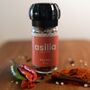 Pili Pili Grinder With Organic Black Pepper And Chillis, thumbnail 1 of 3