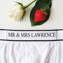 'It Was Always You' Personalised Men's Pants, thumbnail 5 of 6