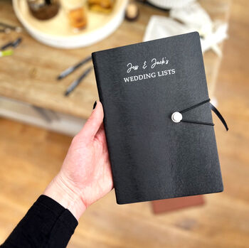 Personalised Wedding Essentials Notebook, 3 of 6