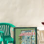 Lemon Market Stall Illustrated Art Print, thumbnail 3 of 6