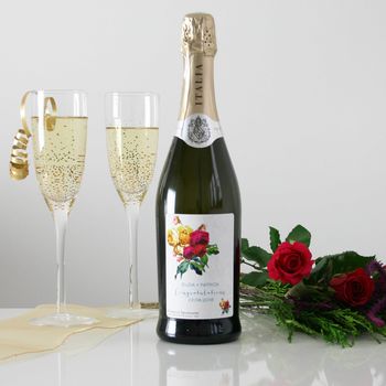 Personalised Engagement Champagne, 2 of 6