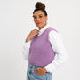Tank Top Vest Easy Knitting Kit, thumbnail 1 of 10