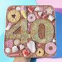 Xl Chocolate Slab With Numbers, thumbnail 9 of 10
