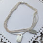 Personalised Multi Strand Mini Time Dog Tag Bracelet, thumbnail 3 of 4