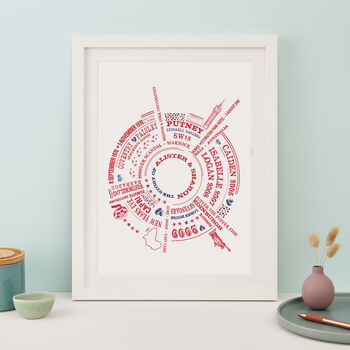 Personalised 'Story Of You' Print, 5 of 10