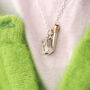 Pencil And Sharpener Necklace, thumbnail 4 of 11
