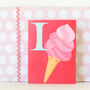 Mini I For Ice Cream Card, thumbnail 4 of 5