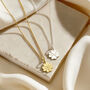 Personalised Four Leaf Clover Charm Necklace, thumbnail 2 of 7