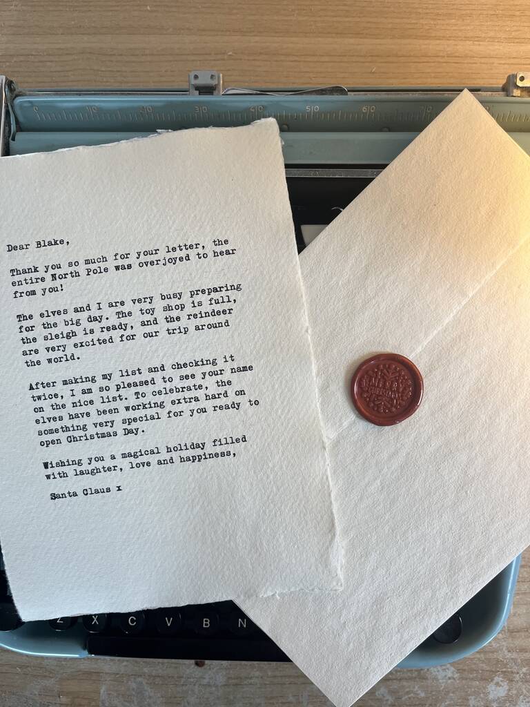 Personalised Christmas Letter From Santa Claus, 1 of 3