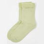 Plain Men's Bed Socks – Cream, thumbnail 3 of 3