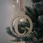 Wooden Christmas Letter Baubles, thumbnail 7 of 8