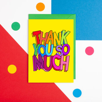 Thank You So Much Card, 3 of 8