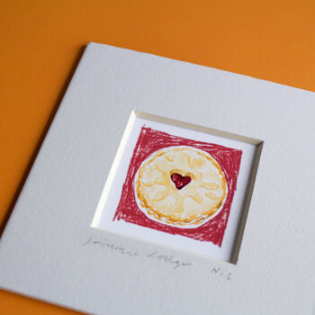 Jammie Dodger Mini Art Print, 2 of 8