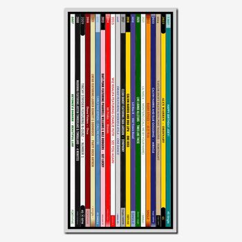 18th Birthday Music Number Ones 2007 Print, 4 of 10