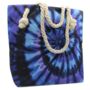 Hippy Large Canvas Rope Tote Bag, thumbnail 2 of 7