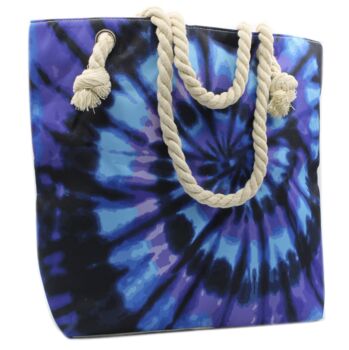 Hippy Large Canvas Rope Tote Bag, 2 of 7