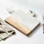 Marble And Acacia Wood Cheese Board, thumbnail 1 of 4