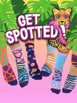 United Oddsocks Get Spotted Ladies Gift Box Set, 4 of 4