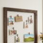 French Style Wire Memo Board With Matching Pegs, thumbnail 8 of 9