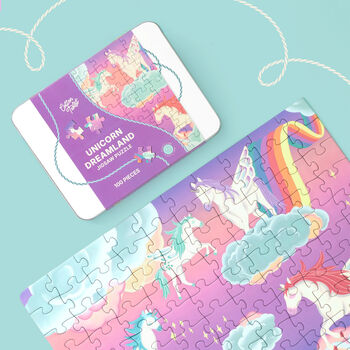 Unicorn Dreamland Jigsaw Puzzle, 3 of 7