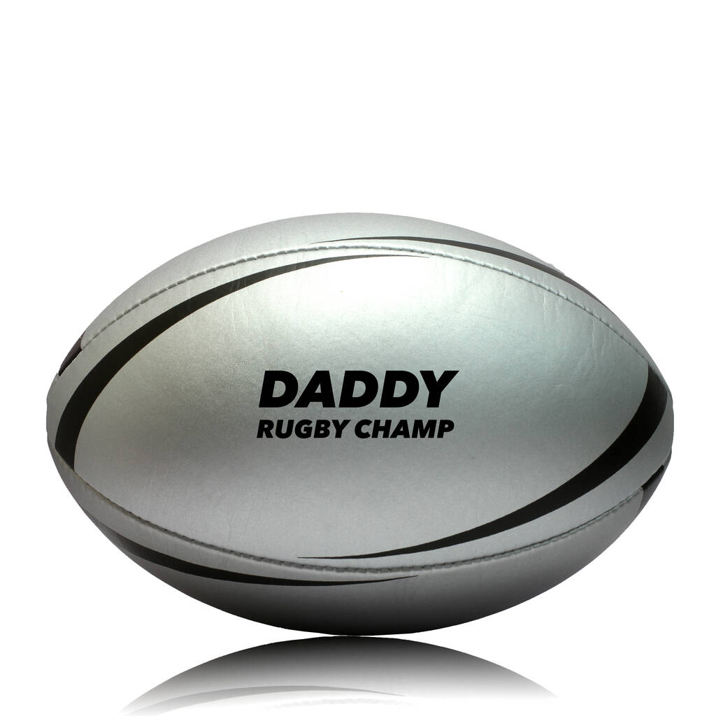 Personalised Rugby Ball By We Print Balls