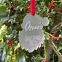 Personalised Santa Head Christmas Decoration 2024, thumbnail 2 of 7