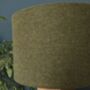 William Morris Strawberry Thief Green Tweed Lampshades, thumbnail 7 of 12