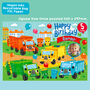 Personalised Little Dustbins Birthday Jigsaw Puzzle, thumbnail 3 of 9