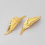 G Decor Large Gold Leaves Door Pull Draw Handle, thumbnail 2 of 8