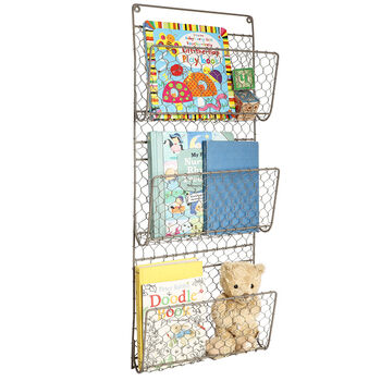 Wall Mounted Children's Room Storage Rack, 2 of 3