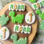 Dinosaur Party Biscuit Favours. Set Of 12 Party Favours, thumbnail 1 of 7