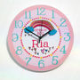 Personalised Wall Clock For New Baby, thumbnail 5 of 7
