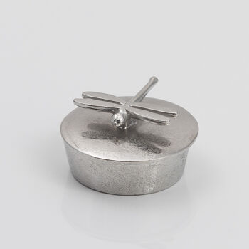 Dragonfly Pewter Trinket Box, 8 of 10