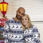 Christmas Pyjamas Family Matching Navy, thumbnail 3 of 9