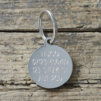 Daddy And Me Border Terrier Cufflinks And Dog Tag Set, 5 of 8
