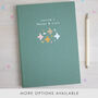 Personalised Birds A5 Cloth Bound Notebook, thumbnail 1 of 8
