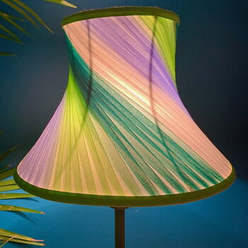 Emerald Twisted Lampshade, 3 of 5
