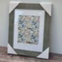 Isaac Jacobs Grey Textured Wooden Photo Frame, thumbnail 1 of 2