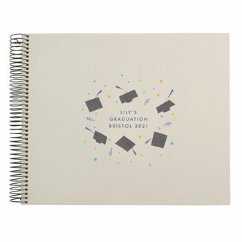 Personalised Graduation Spiral Bound Book, 2 of 6