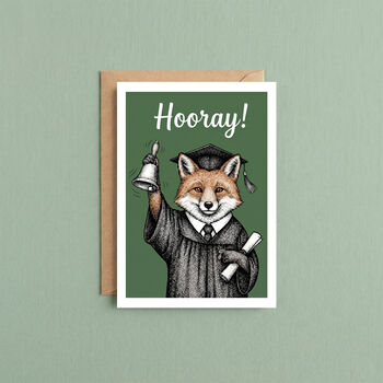 Fox Graduation Card, 2 of 5