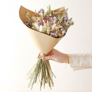 Pastel Dried Flower Bouquet By Lisa Angel Notonthehighstreet Com