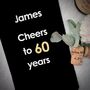 Personalised Cheers Milestone Birthday Cotton Bottle Bag, thumbnail 2 of 3