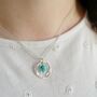 Turquoise Circles Necklace, thumbnail 1 of 5